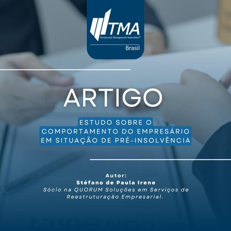 Artigo estudo comportamento empresário pré-insolvência