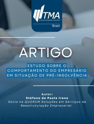 Artigo estudo comportamento empresário pré-insolvência